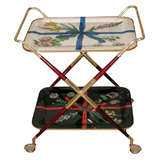 Vintage A rare early Trolley by Piero Fornasetti and possibly Gio Ponti.